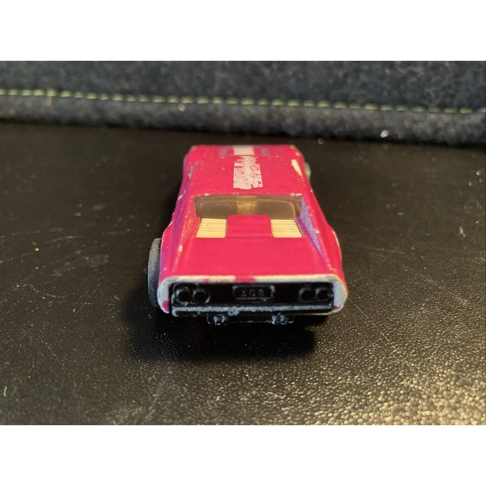 1977 HOT WHEELS MINIATURE MINI FERRARI DIECAST TOY CAR PINK 1 7/8